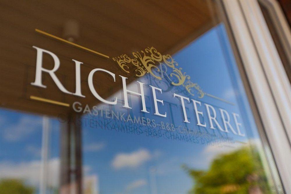 B&B Riche Terre Damme Exterior foto